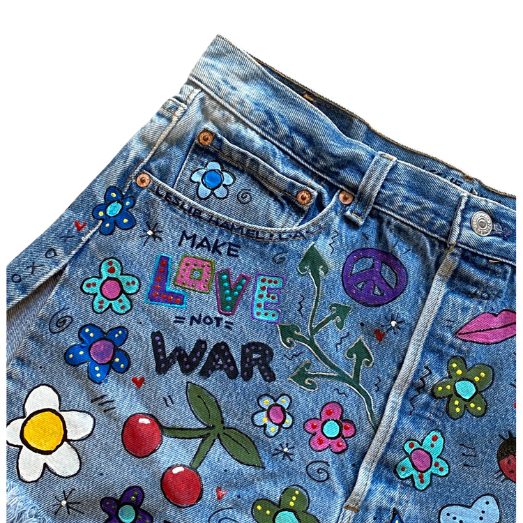 THE LESLIE HAMEL PSYCHEDELIC SHORTS