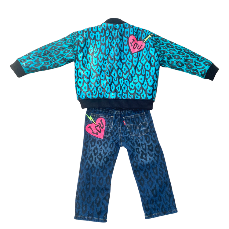 CUSTOM ORDER BABY & TODDLER LEATHER JACKETS & JEANS