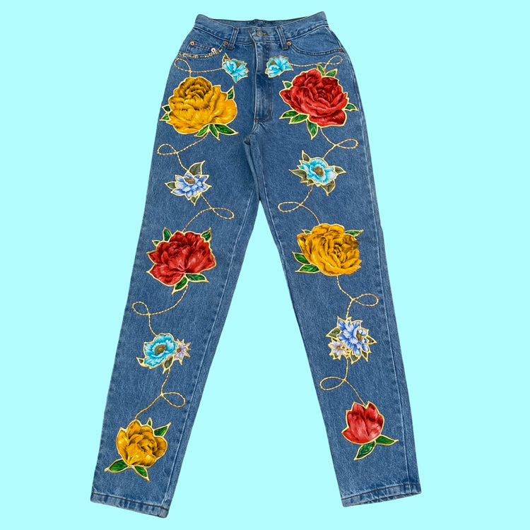 RODEO ROSE HIGH WAISTED JEANS
