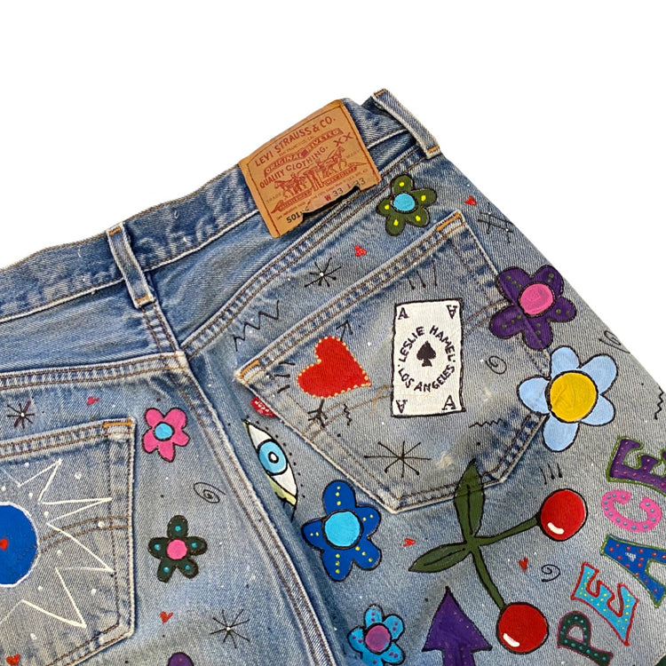 THE LESLIE HAMEL PSYCHEDELIC SHORTS