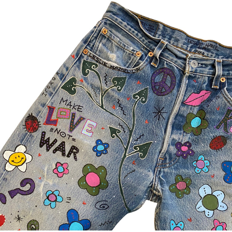 THE LESLIE HAMEL PSYCHEDELIC SHORTS