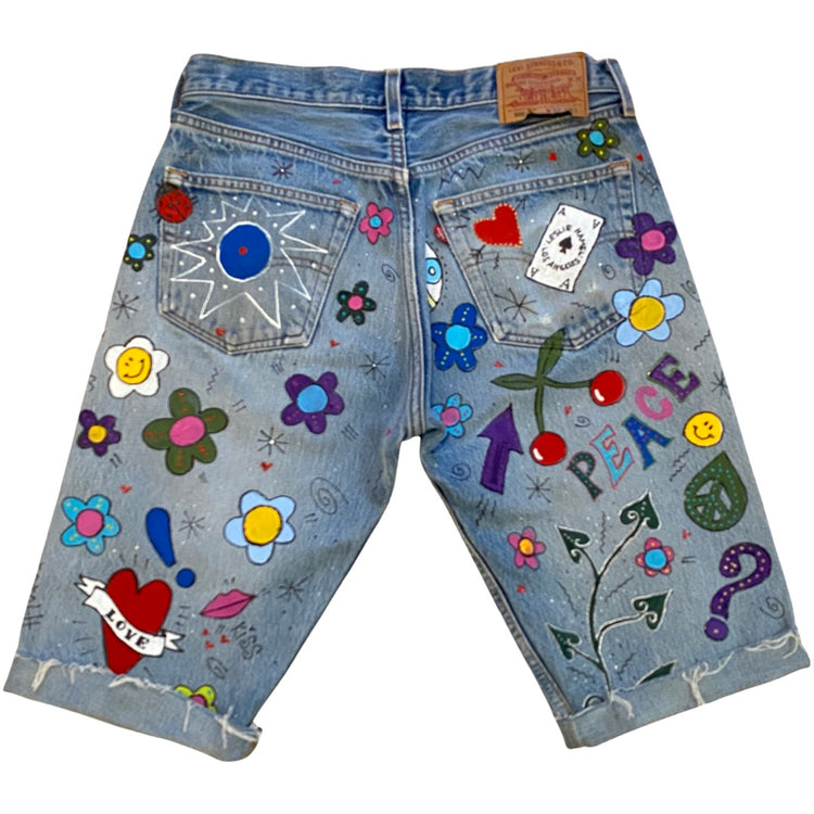 THE LESLIE HAMEL PSYCHEDELIC SHORTS