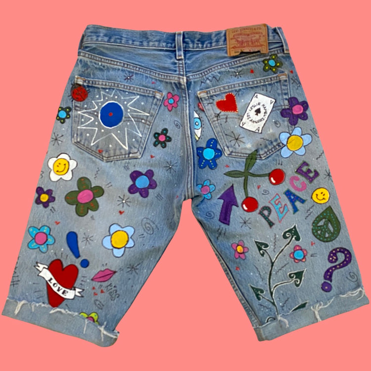 THE LESLIE HAMEL PSYCHEDELIC SHORTS