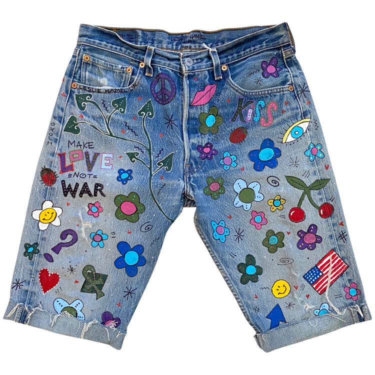 THE LESLIE HAMEL PSYCHEDELIC SHORTS
