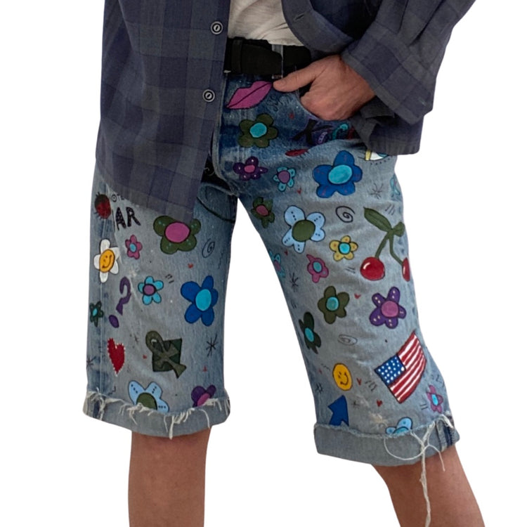 THE LESLIE HAMEL PSYCHEDELIC SHORTS