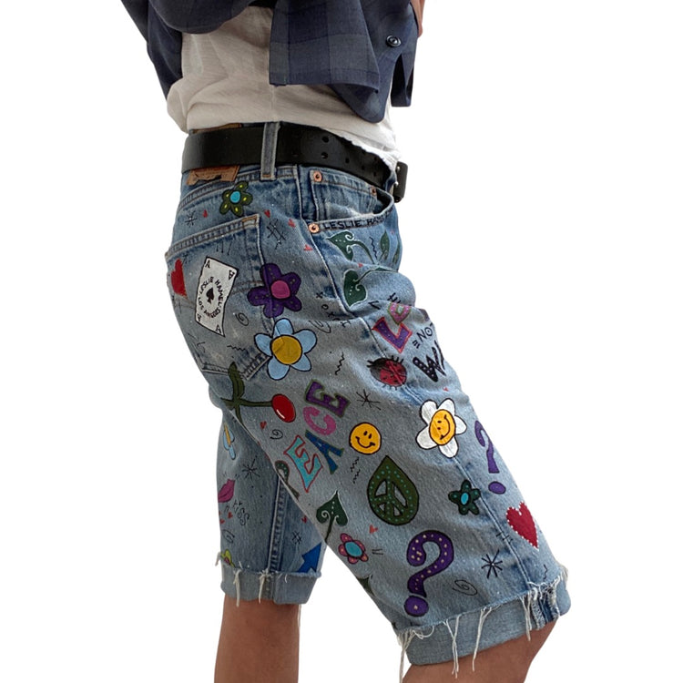 THE LESLIE HAMEL PSYCHEDELIC SHORTS