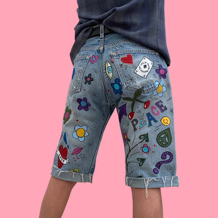 THE LESLIE HAMEL PSYCHEDELIC SHORTS