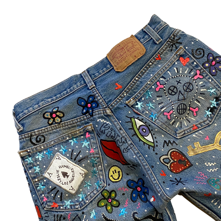 SUCKER FOR LOVE PSYCHEDELIC SHORTS