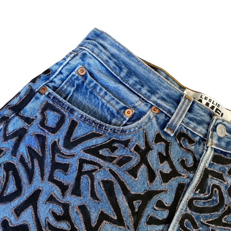 LOVE SEX MONEY POWER FAME LESLIE HAMEL JEANS