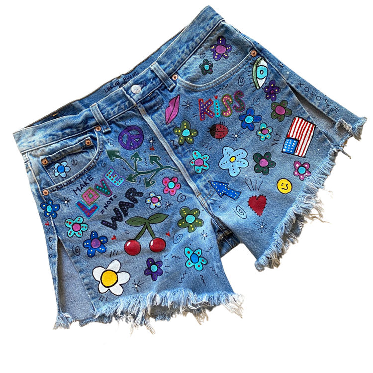 THE LESLIE HAMEL PSYCHEDELIC SHORTS