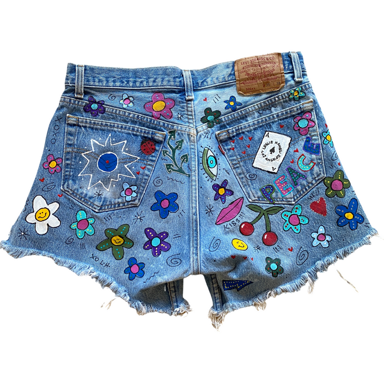 THE LESLIE HAMEL PSYCHEDELIC SHORTS