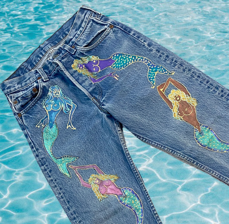ZE RARE MERMAID JEANS