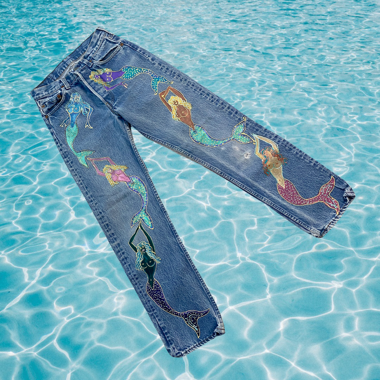 ZE RARE MERMAID JEANS