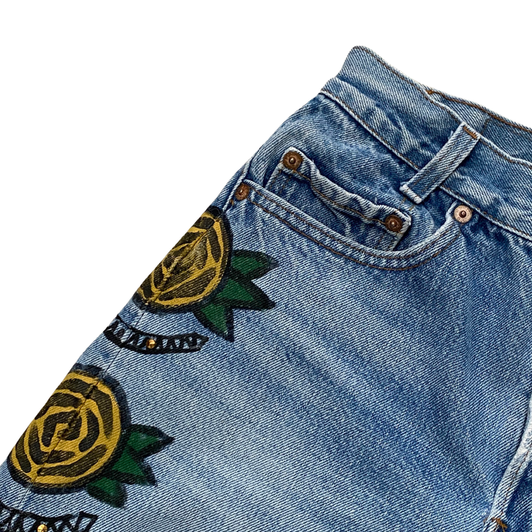 THE YELLOW ROSE SHORTS