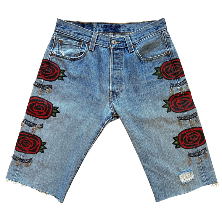 THE MATADOR ROSE MID LENGTH SHORTS