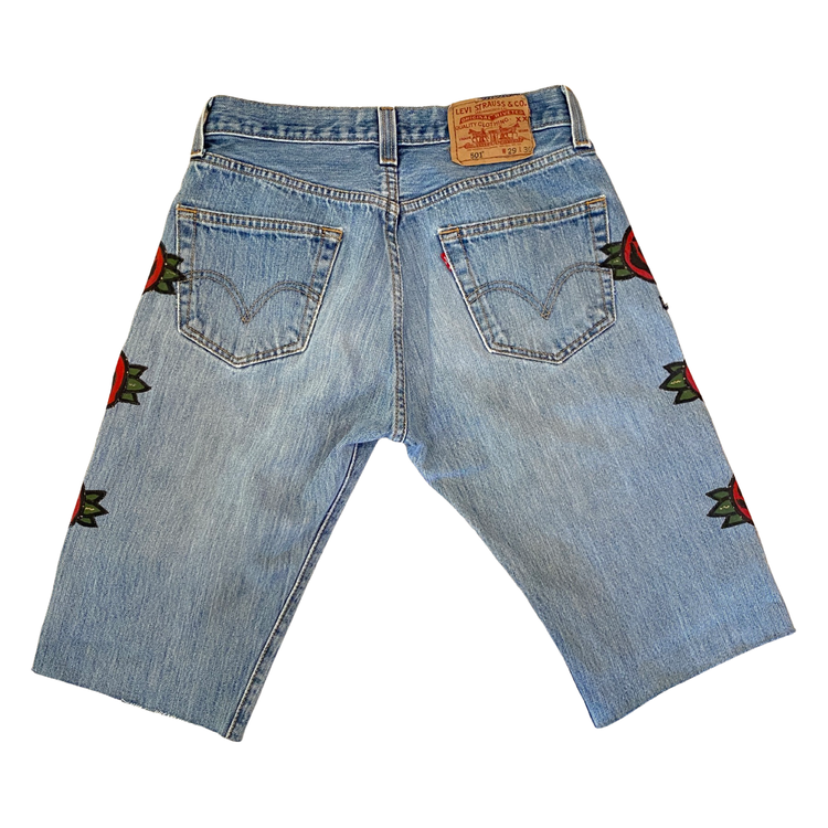 THE MATADOR ROSE MID LENGTH SHORTS
