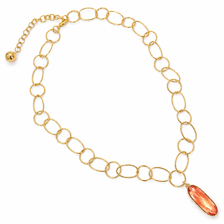 JELLYBEAN PENDANT NECKLACE