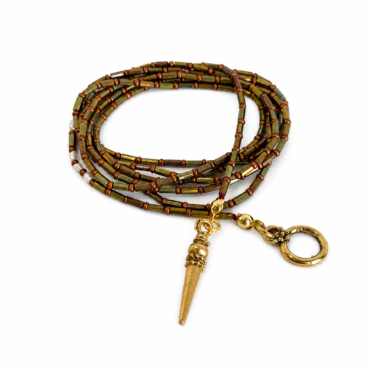 THE GOLDEN OUROBOROS NECKLACE