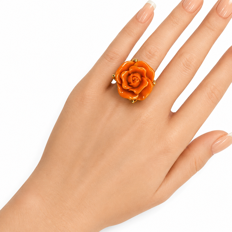 THE CORAL ROSE RING