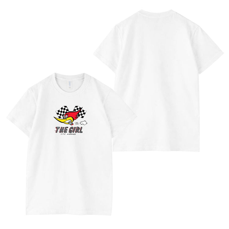 THE GIRL L.A. SPEEDY T SHIRT