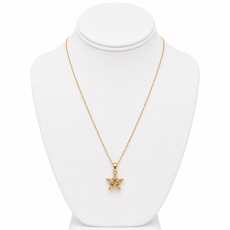 PETIT CHAMPAGNE SUPER NOVA NECKLACE