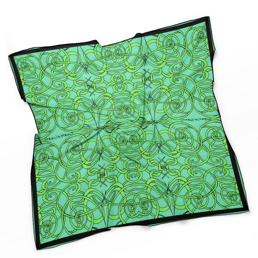 THE MALIBU MONOGRAM SCARF