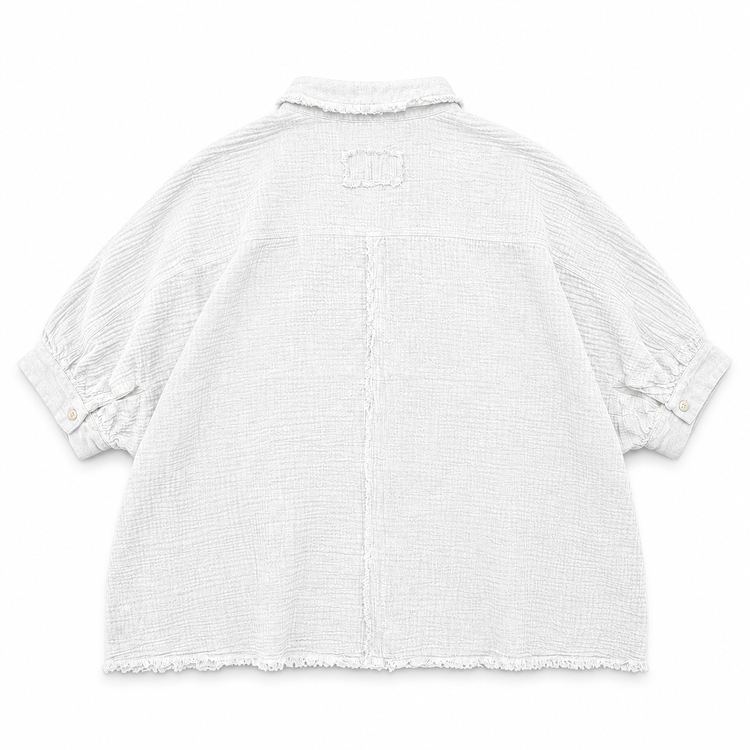THE SAINT TROPEZ BLOUSE- WHITE