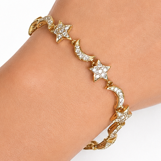 MOON AND STARS BRACELET