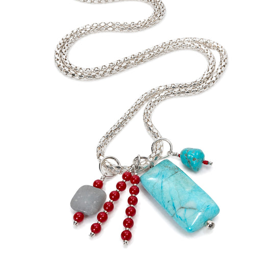 THE TURQUOISE TALISMAN NECKLACE