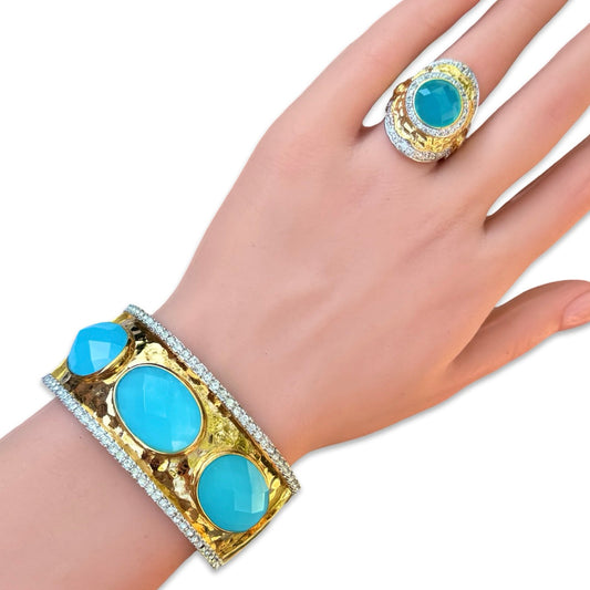 THE LAGUNA AZZURRA CUFF BRACELET