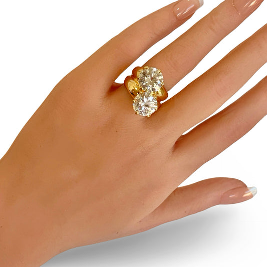 JUST THE TWO OF US RING GOLD OR SILVER