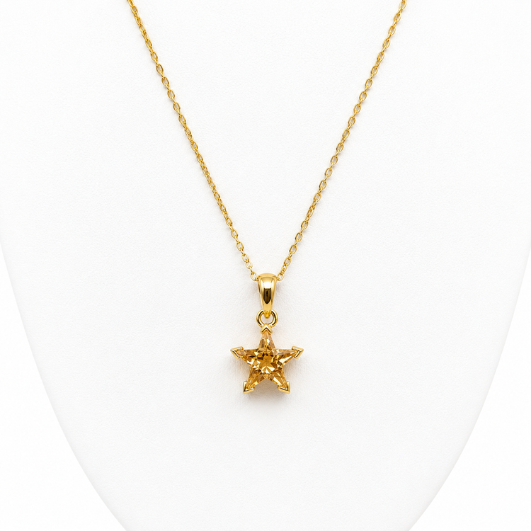PETIT CHAMPAGNE SUPER NOVA NECKLACE