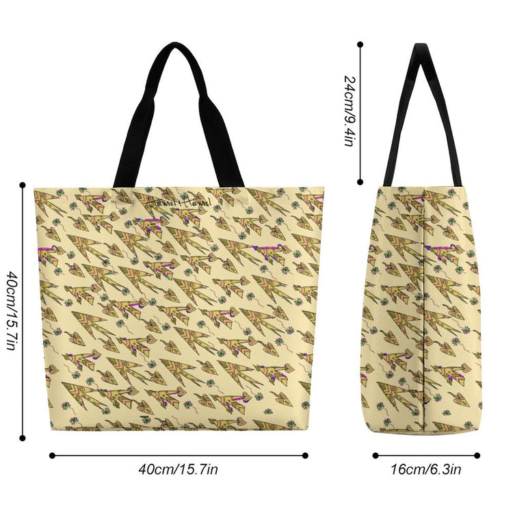 LARGE ARROW CARRY-ALL TOTE BAG