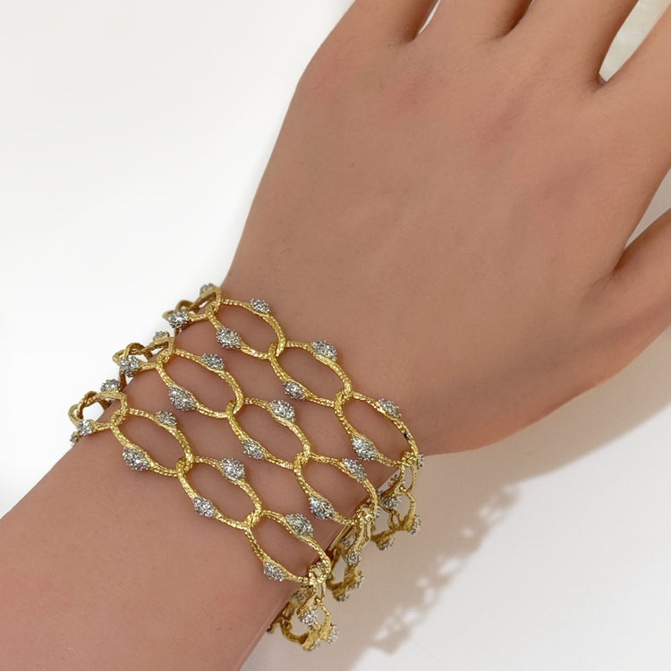 MAISON HAMELWOOD BRACELET & EARRING