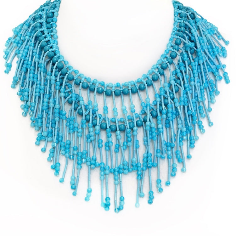 40 INCHES OF TURQUOISE LONG NECKLACE