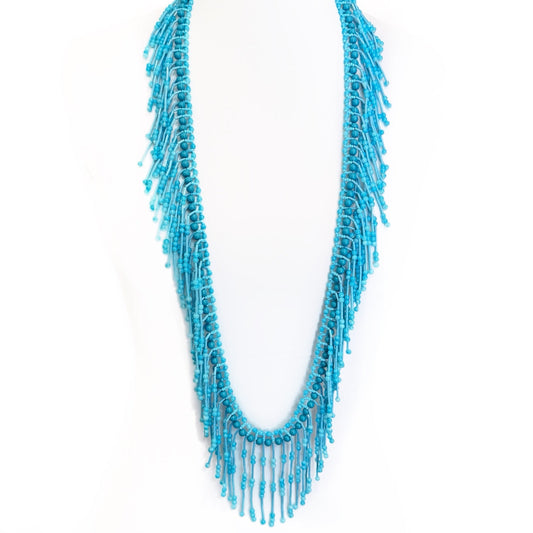 40 INCHES OF TURQUOISE LONG NECKLACE