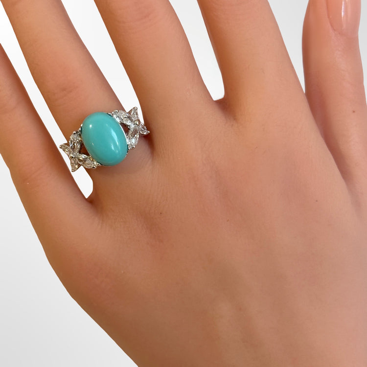 TURQUOISE MARQUISE RING