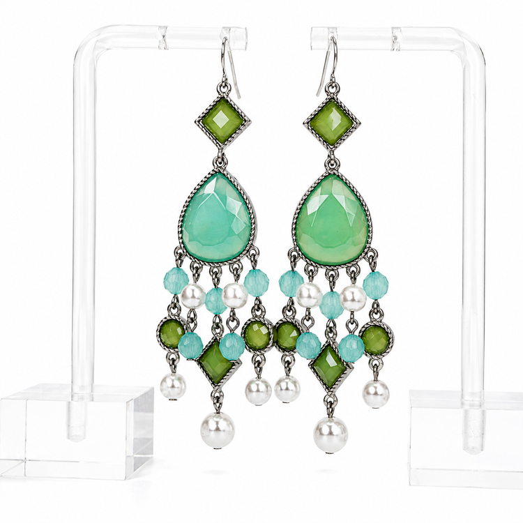 SEA GLASS DANGLERS
