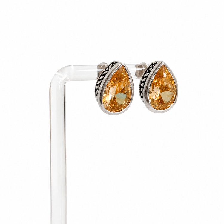 PEAR DROP EARRINGS