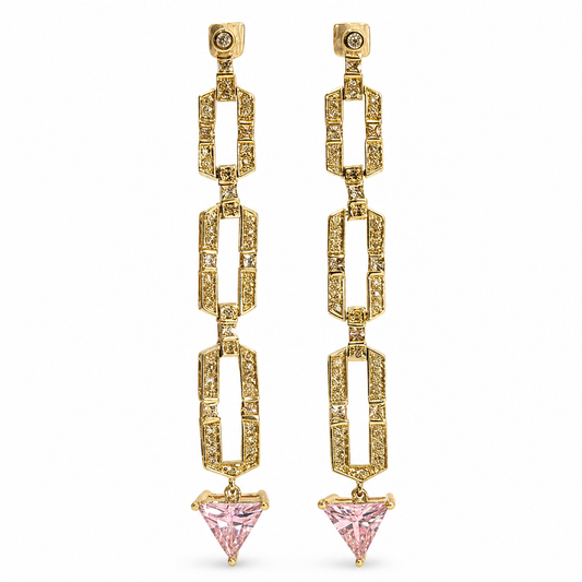 PINK LADY EARRINGS