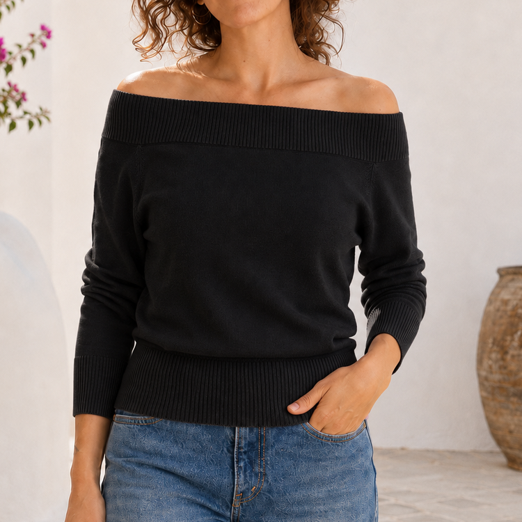 THE BLACK ORCHID SWEATER