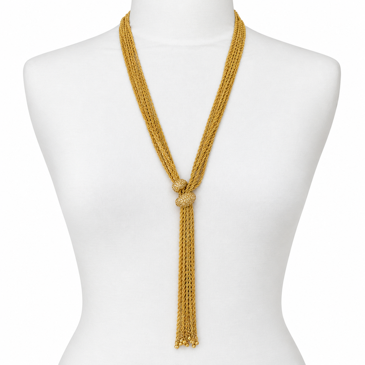 KNOTTY GIRL NECKLACE