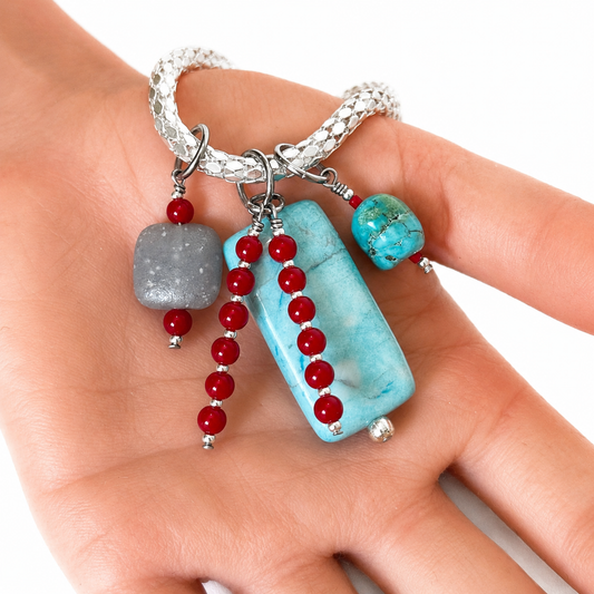 THE TURQUOISE TALISMAN NECKLACE