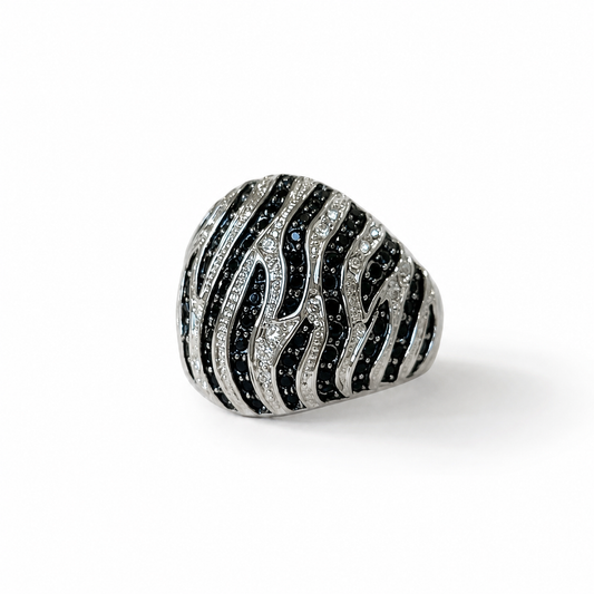 WILD ZEBRA RING