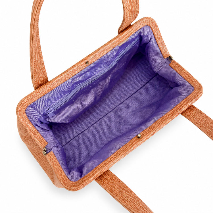 LA PICCOLINA PURSE APRICOT