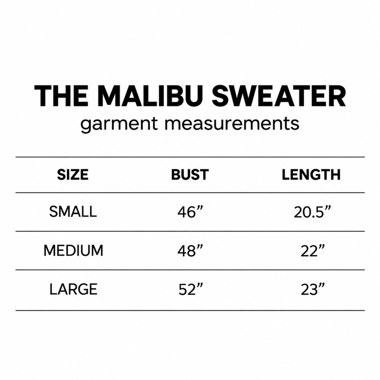 THE MALIBU SWEATER - JACARANDA