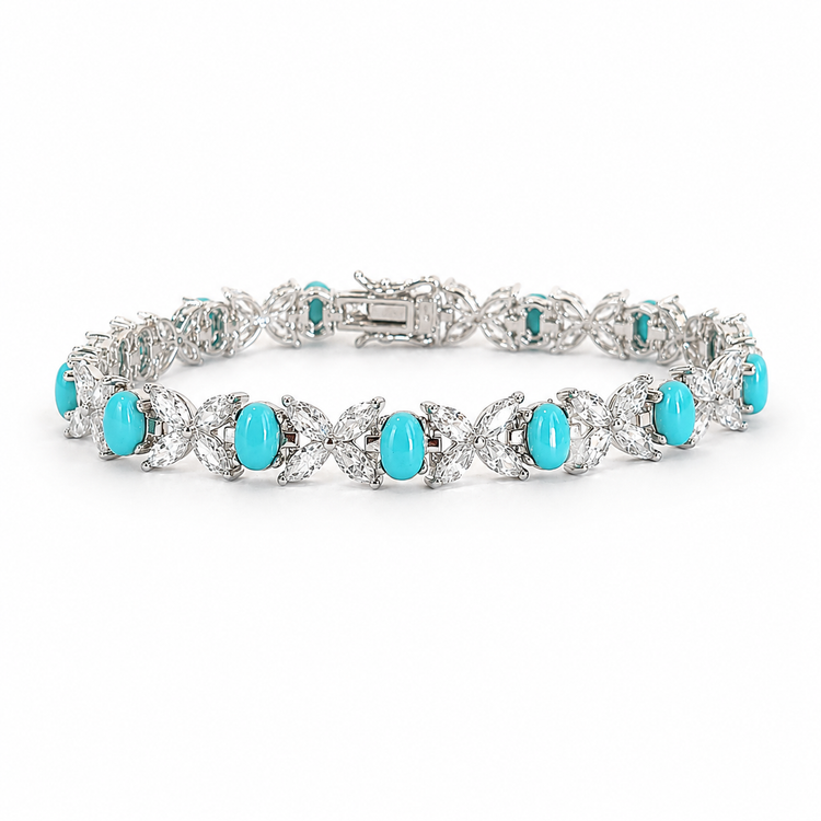 TURQUOISE MARQUISE BRACELET