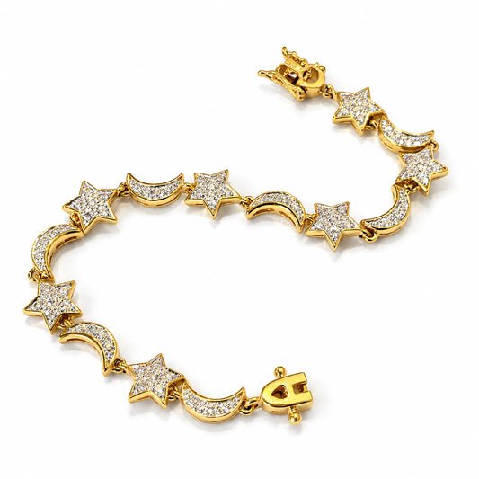 MOON AND STARS BRACELET