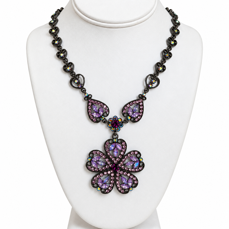 THE MIDNIGHT AMETHYST NECKLACE