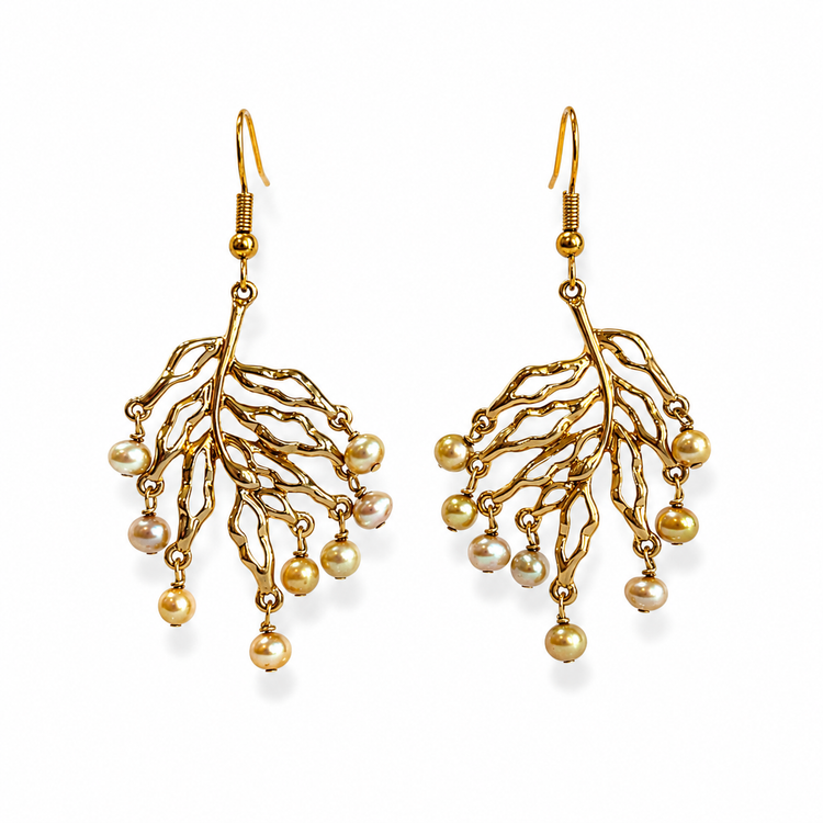 PEARLY BRANCH EARRINGS